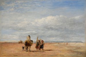 De Garnalenvissers door David Cox the elder