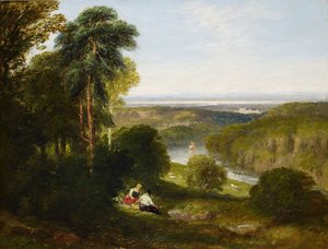 De Wyndcliffe, River Wye, 1842