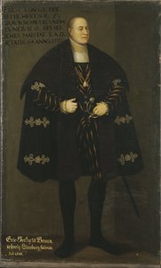 Portret van hertog Erik I van Brunswijk-Lüneburg (1470-1540), prins van Calenberg-Göttingen