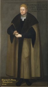 Sigismund I de Oude, koning van Polen en groothertog van Litouwen - Portret van Sigismund I van Polen (1467-1548) door David Frumerie
