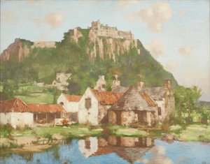 Onder de wallen van Stirling Castle