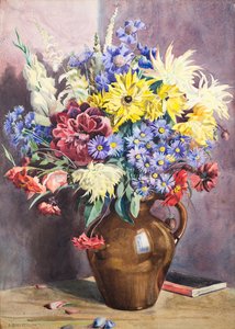 Augustusbloemen, 20e eeuw door David Goodfellow