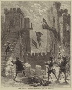 Amy Robsart in Drury-Lane Theatre, het lot van Varney door David Henry Friston