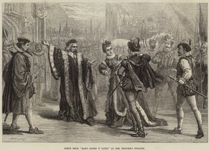 Scène uit Mary, Queen of Scots, in het Princess