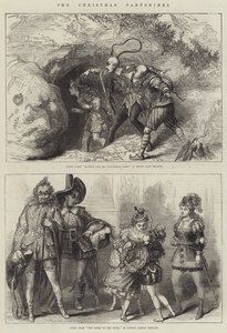 De kerstpantomimes door David Henry Friston