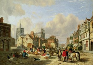 De Haymarket, Norwich, 1825