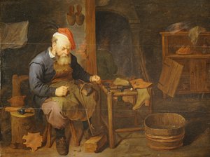 Een schoenmaker