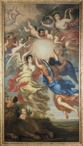 Allegorie van Karel XI van Zweden en Ulrika Eleonora van Denemarken