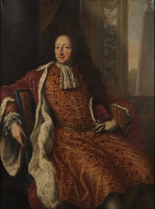 Portret van Hans Wachtmeister, graaf van Johannishus door David Klöcker Ehrenstrahl