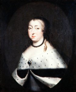 Hedvig Eleonora, Koningin-Weduwe van Zweden door David Klöcker Ehrenstrahl