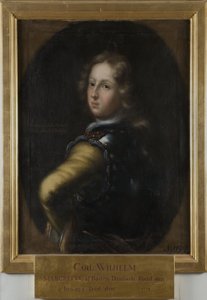 Karel Willem, 1679-1738, markgraaf van Baden-Durlach door David Klöcker Ehrenstrahl