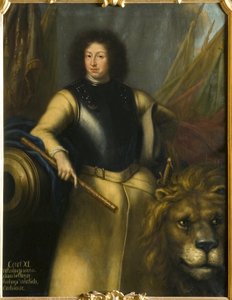 Karel XI, 1655-1697, koning van Zweden en paltsgraaf van Zweibrücken door David Klöcker Ehrenstrahl