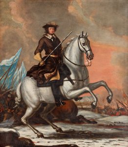 Karel XI, 1655-1697, koning van Zweden door David Klöcker Ehrenstrahl