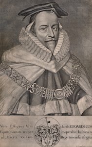 Sir Edward Coke, Engelse advocaat, schrijver en politicus, ca. 1666 1894 door David Loggan