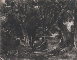 Een dal, Helmingham Park, Suffolk, 1830