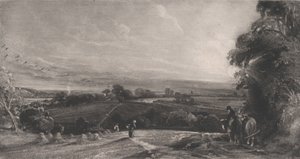 Herfstzonsondergang, 1830