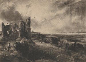 Hadleigh Castle: Grote plaat door David Lucas