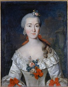 Portret van Maria Ivanovna Tatishcheva (geboren Mamonova) (1730-1794)