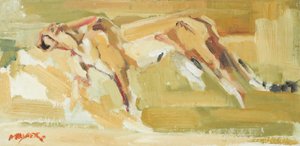 Jachtluipaard, 2015 door David Mayer