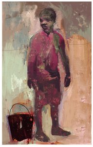 Jongen en Wateremmer, 2016 door David McConochie