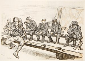 De Gelukkige Krijger, illustratie uit 