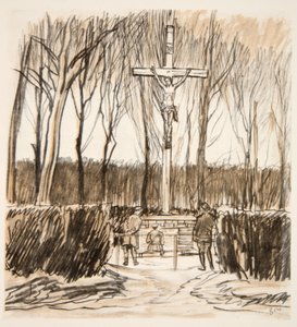 Het monument op het veld van Agincourt