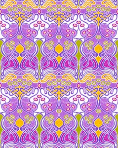 Beauclair Mauve, 2018 (gemengde techniek digitaal) door David Newton