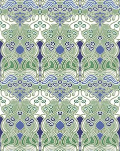 Beauclair Pale Green,2018 (gemengde techniek digitaal) door David Newton