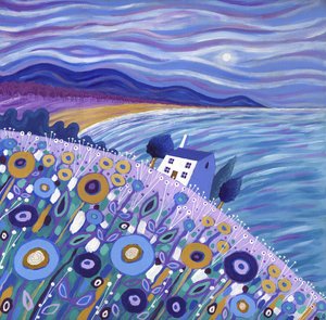 Clifftop Cottage, 2013 (acryl op doek)
