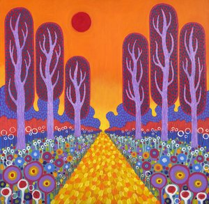 De weg naar Fauvesville, 2013 door David Newton