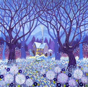 Winterlands, 2012 (acryl op doek) door David Newton