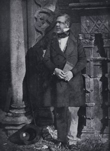 De schilder David Roberts, RSA door David Octavius (after) Hill