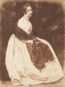 Lady Elizabeth Eastlake, 1843-47 door Hill and Adamson