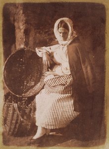 Mevrouw Hall, Newhaven, 1843-47 door David Octavius Hill