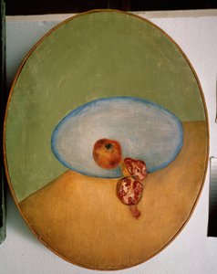 Stilleven met granaatappels door David Petrovich Sterenberg