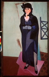 Portret van de vrouw van de kunstenaar