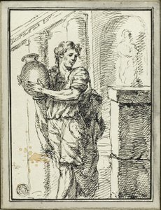 Man met pot