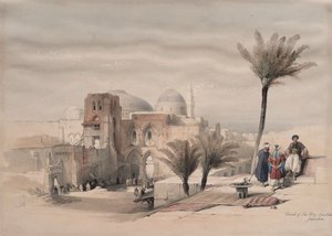 Kerk van het Heilig Graf, Jeruzalem, 1839