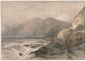 Kust van Syrië door David Roberts