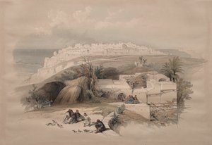 Jaffa, 1839 door David Roberts
