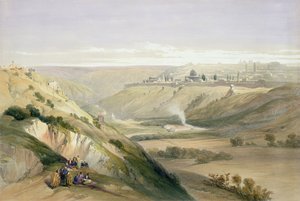 Jeruzalem, 5 april 1839, plaat 18 uit Volume I van 