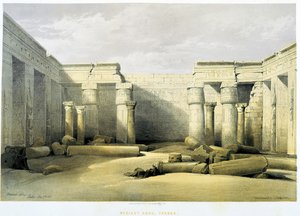 Medinet Abu, Thebe - in 