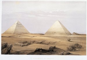 Piramides van Gizeh - in 