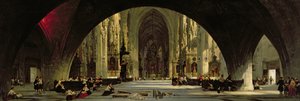 De kathedraal van St. Stephanus, Wenen door David Roberts