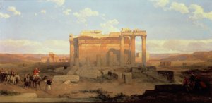 De Ruïnes van de Kleinere Tempel in Baalbeck