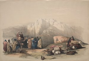 Graf van Aäron, Top van de Berg Horeb