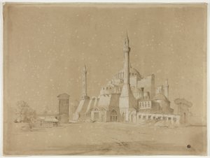 Uitzicht op Constantinopel