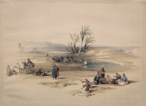 Wells van Mozes, Wildernis van Tyh door David Roberts