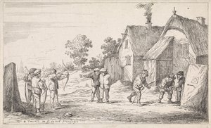 Boogschieters door David Teniers (II)
