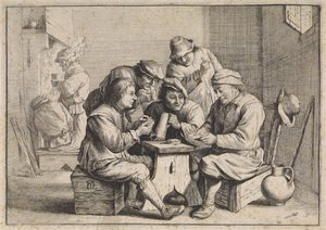 Kaartspelers door David Teniers (II)